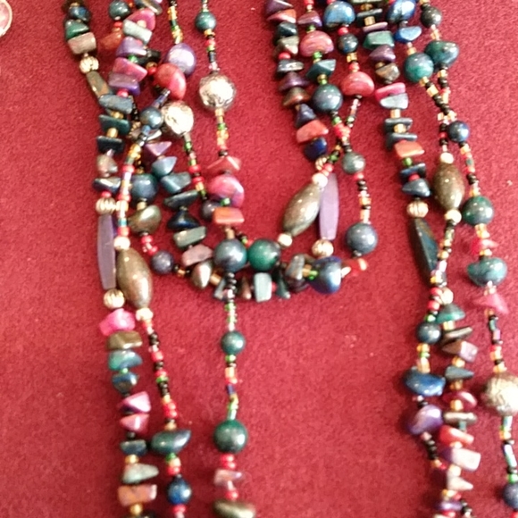 4 for $50 Beaded Necklaces Six Piece Lot Costume Fashion Jewelry - Picture 6 of 6